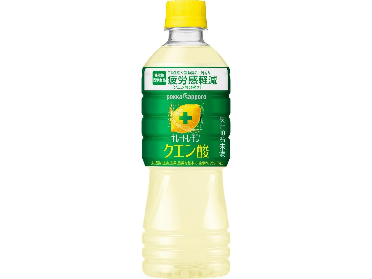 キレートレモン クエン酸 525ml×24本［機能性表示食品］レモン レモン果汁 ペットボトル 疲労感軽減 1日分のビタミンC ポッカサッポロ