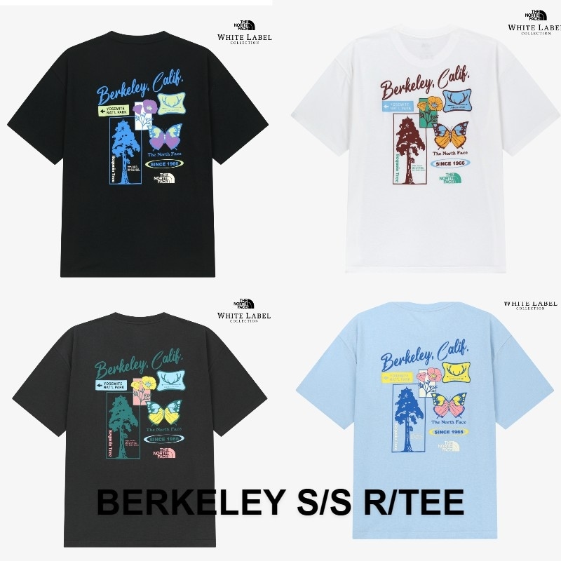 韓国正規品保証 関税負担なしNT7US12J BERKELEY S S R TEEデイリー 基本 着装 男子 女子 人気 韓国 ファッション 男女共用 アウトドア