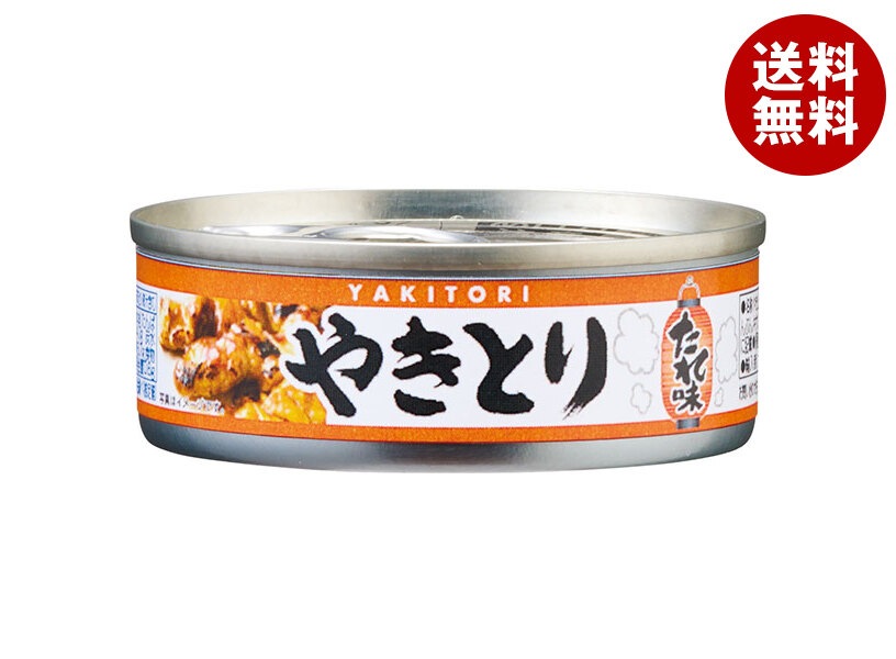 加藤産業 やきとり たれ味 60g缶×24個入×(2ケース)