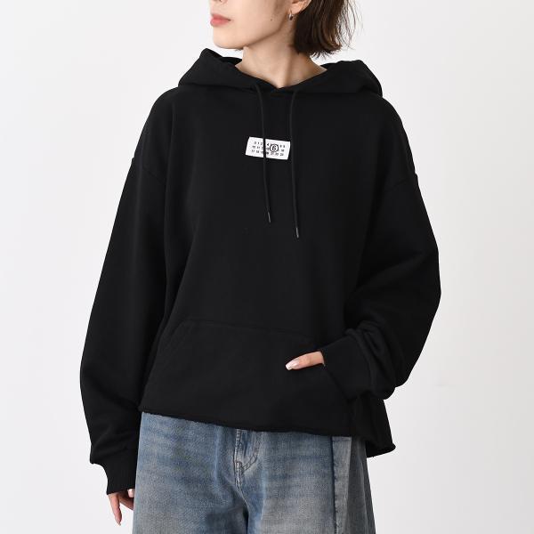 スウェット フーディー S52GU0234 M25025 レディース ユニセックス ブラック ロゴ 長袖 カジュアル