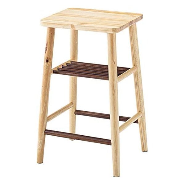 ハイスツール ナチュラル W37×D32×H60 GT-783