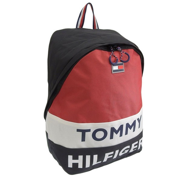 トミーヒルフィガー バッグ メンズ レディース リュック バッグパック ブラック ACE BACKPACK TC980AE9BK TOMMY HILFIGER A4対応