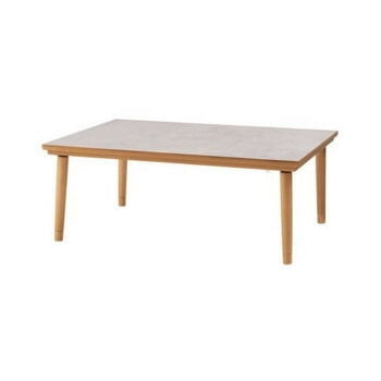 東谷 フラットヒーターコタツ ナチュラル KT-304NA