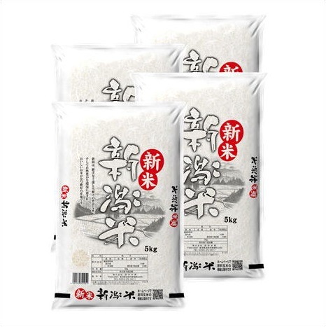 令和6年産 美味新潟米 20kg （ 5kg x 4 ）