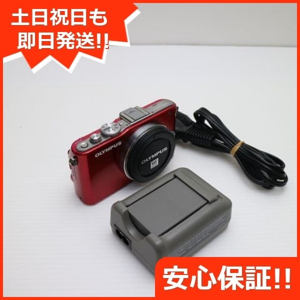 美品 E-PL3 レッド ボディ OLYMPUS デジタル一眼 25