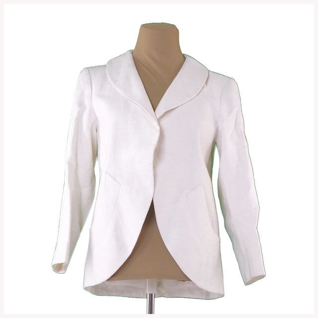 その他アウター 前開き 36サイズ ホワイト レディース 中古 11,537円