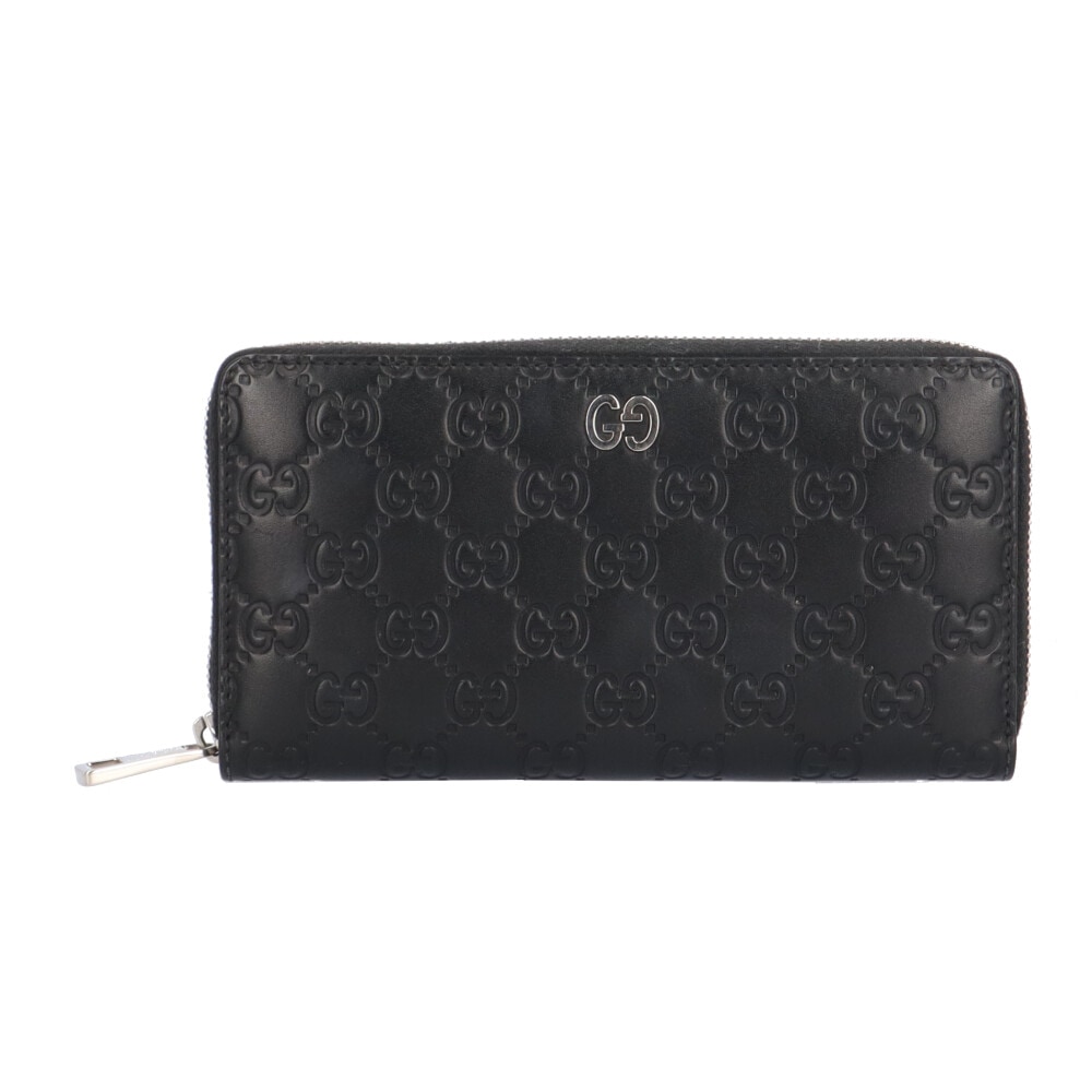グッチ ドリアン グッチシマ 長財布 レザー 473928 GUCCI 中古 美品