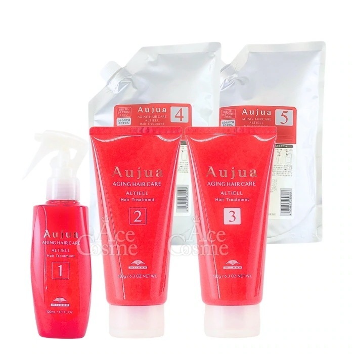 アルティール 業務用 サロントリートメント 1：120ml / 2：180g / 3：180g / 4：500ml / 5：500g 5点セット