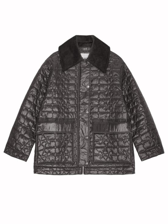 GANNI Women Jackets W0343 252 Grey