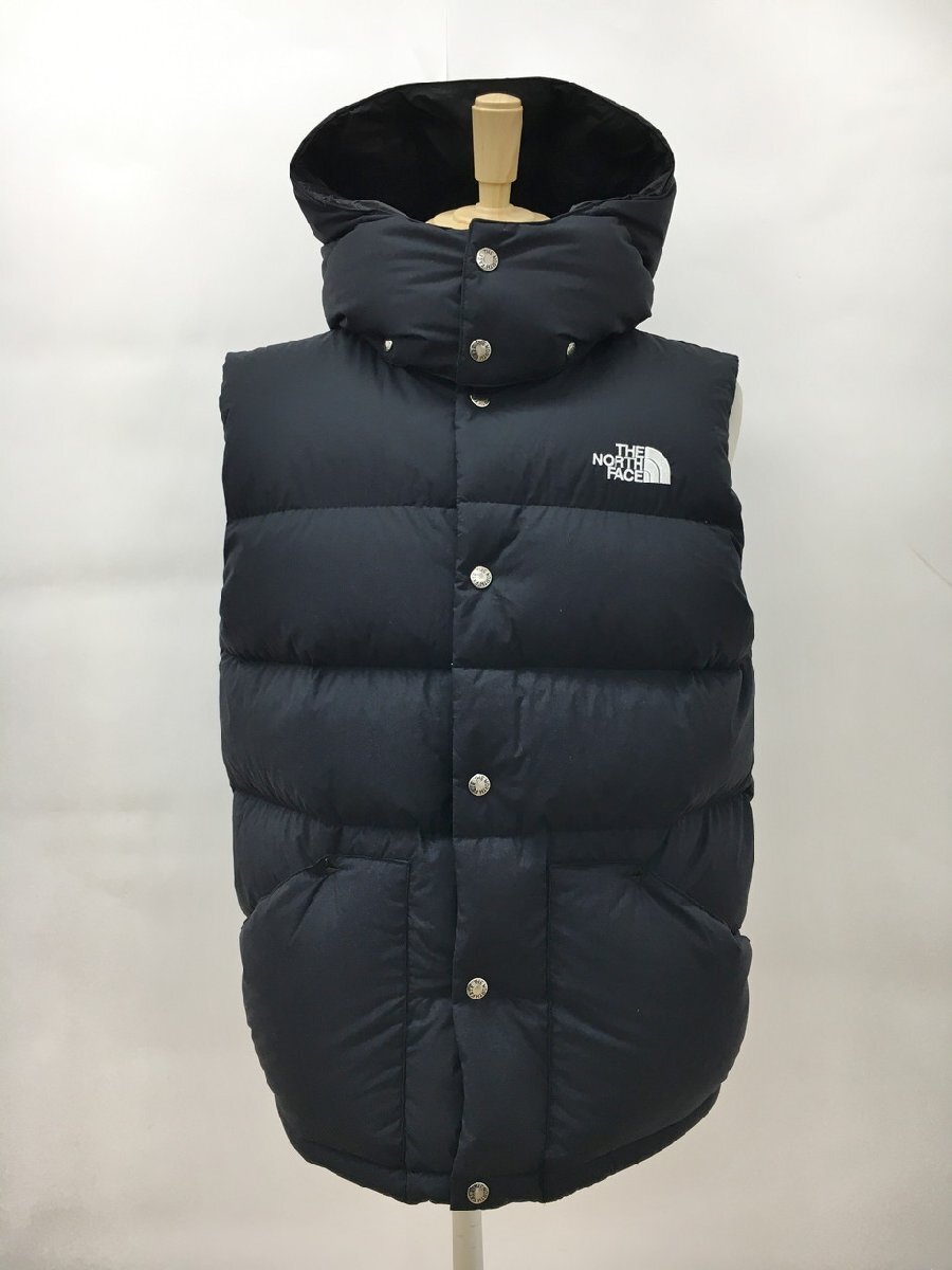 ザ・ノース・フェイス THE NORTH FACE ダウンベスト S ブラック ノースリーブ ND92231 キャンプシェラベスト 2511WT027