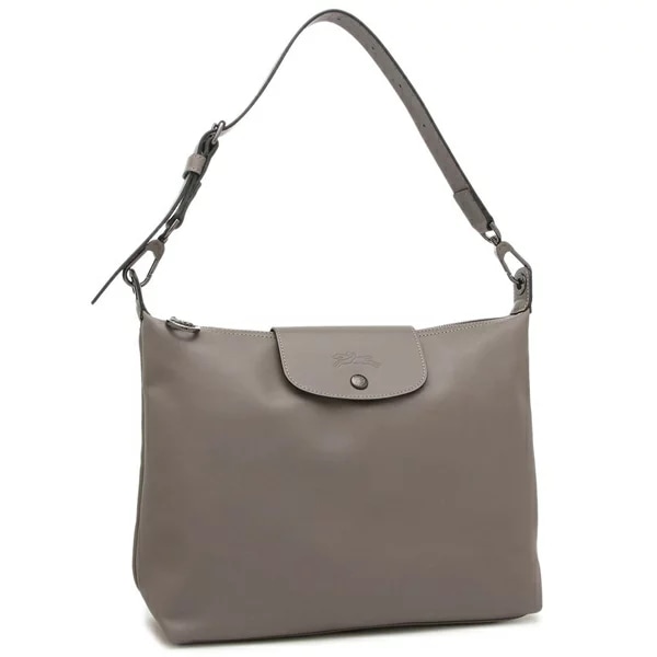 ショルダーバッグ ハンドバッグ プリアージュ エクストラ ホーボーバッグ Mサイズ グレー レディース 10189 987 P55