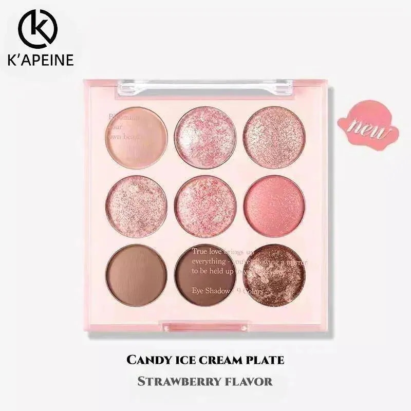 Qoo10] MISS LARA 多目的 十二色 アイシャドウ ハート形