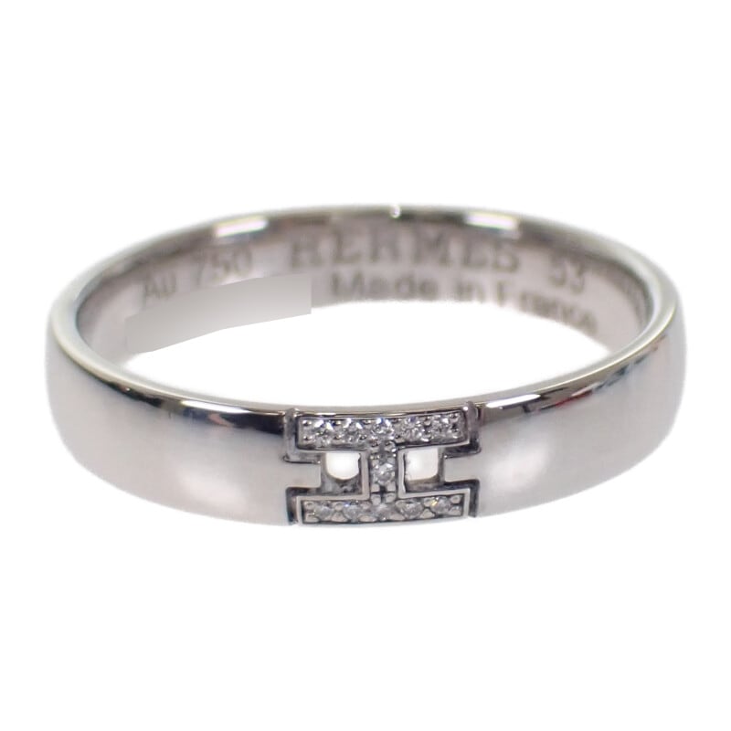 エヴァー ヘラクレス 12.5号 H119853B_00046 リング K18WG ホワイトゴールド ダイヤモンド #53 レディース【Aランク】