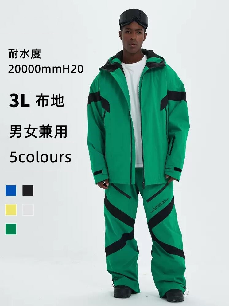 上下セット スノーボードウェア 韓国ファッション スポーツシリーズ スノーボードウェア トップス ジャケット アウター スノボウェア スノーウェア スキーウェア スノボーウェア 韓国風 おしゃれ