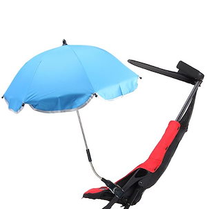 日傘ベビーカー日よけおしゃれ雨傘折り傘傘スタンド自転車梅雨対策ッチ装着便利