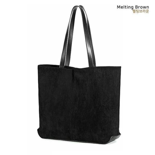 女性スエードショッパーバッグショルダーバッグ RL38