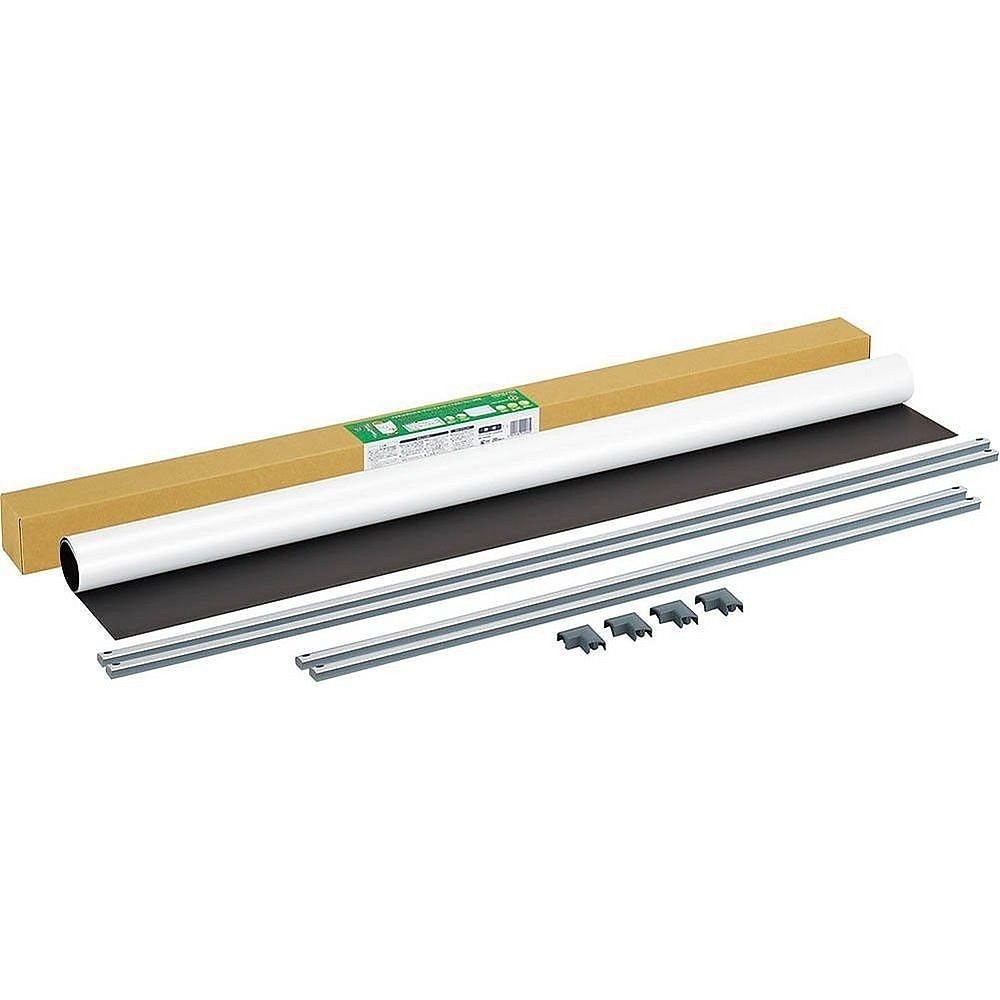 ホワイトボード マグボ マグネットシートタイプ フレーム付き 無地 1200x900 FB-HK34W