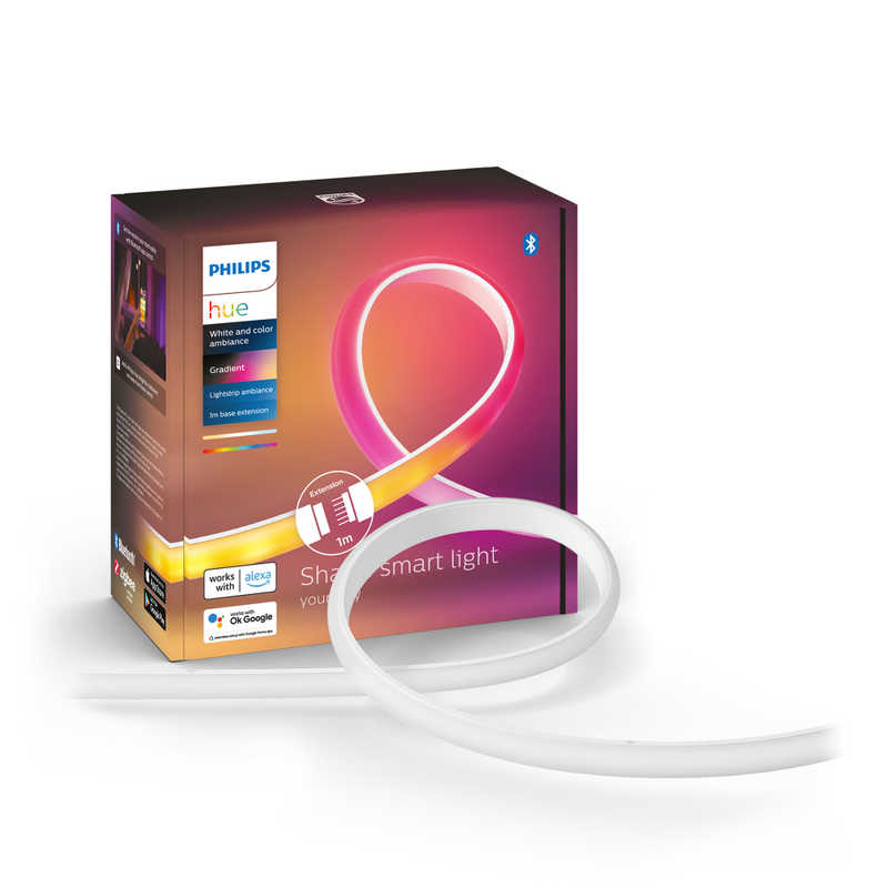 フィリップス　PHILIPS　Philips Hue グラデーションライトリボン エクステンション(1m)　PHGLS1