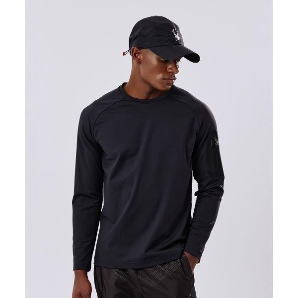 メンズ パフォーマンス ストレッチ ポケット Tシャツ SPJFCNRL205MBLK 660072