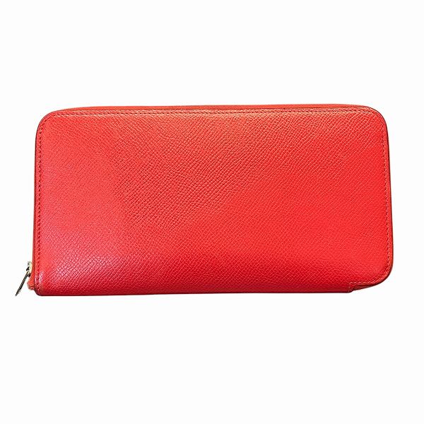 エルメス アザップロング シルクイン ラウンドファスナー 長財布 【中古】
