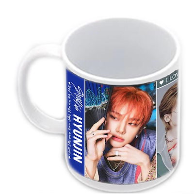 ヒョンジン StrayKids 陶器製 マグカップ 韓流 グッズ c...のサムネイル