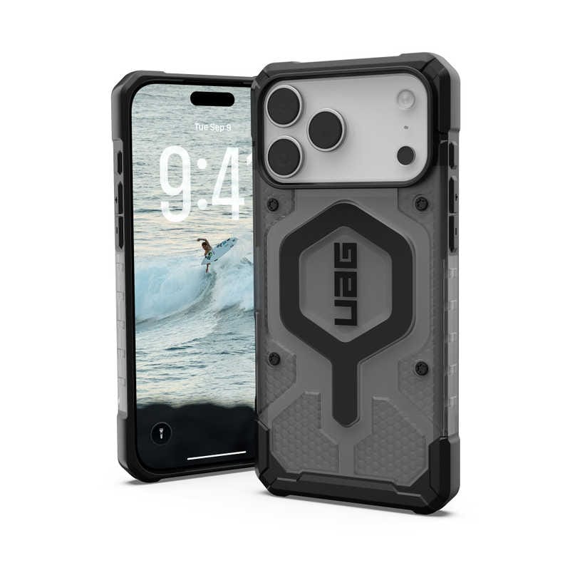 UAG　iPhone 17 Pro Max用 MagSafe対応 PATHFINDER CLEAR(アッシュ/ブラック)　UAG-IPH25LA-MS-A/B