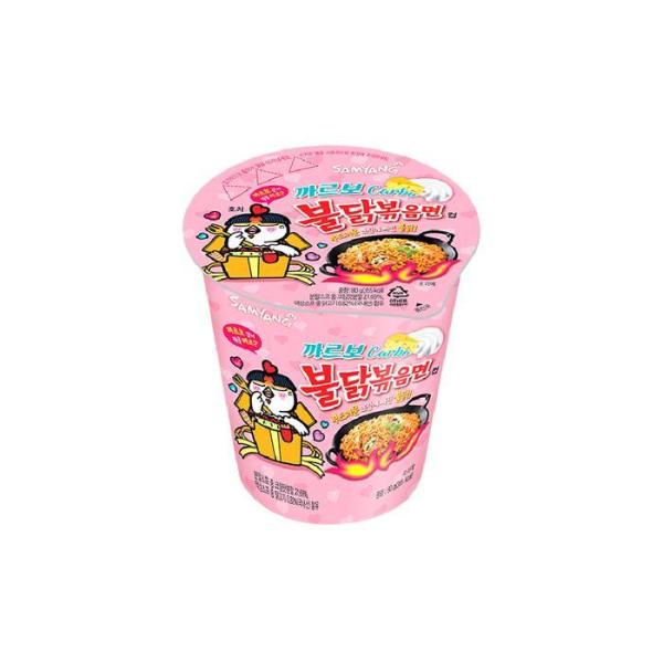三養 カルボ プルダック炒め麺 小カップ 80g 6入り/ 3ボウル