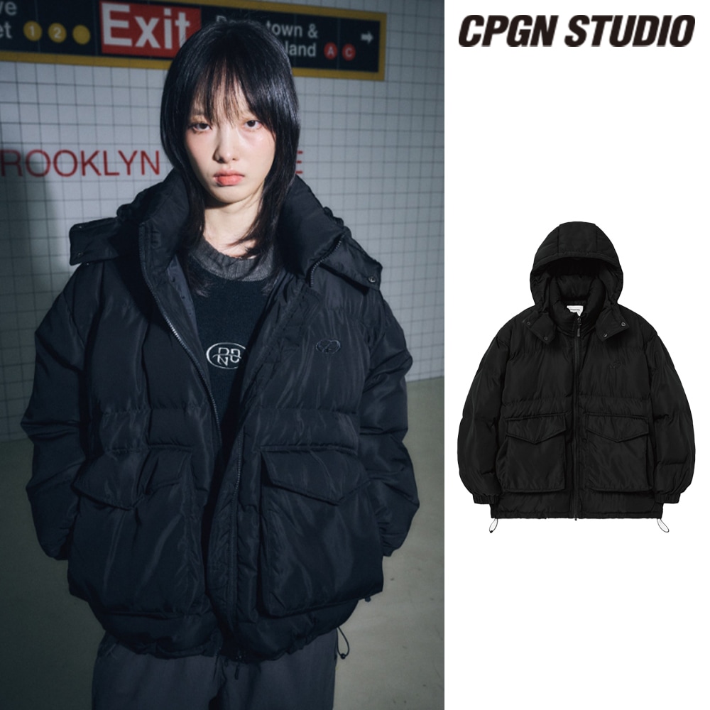 【CPGN STUDIO】 Big pocket DUCK padding jacket