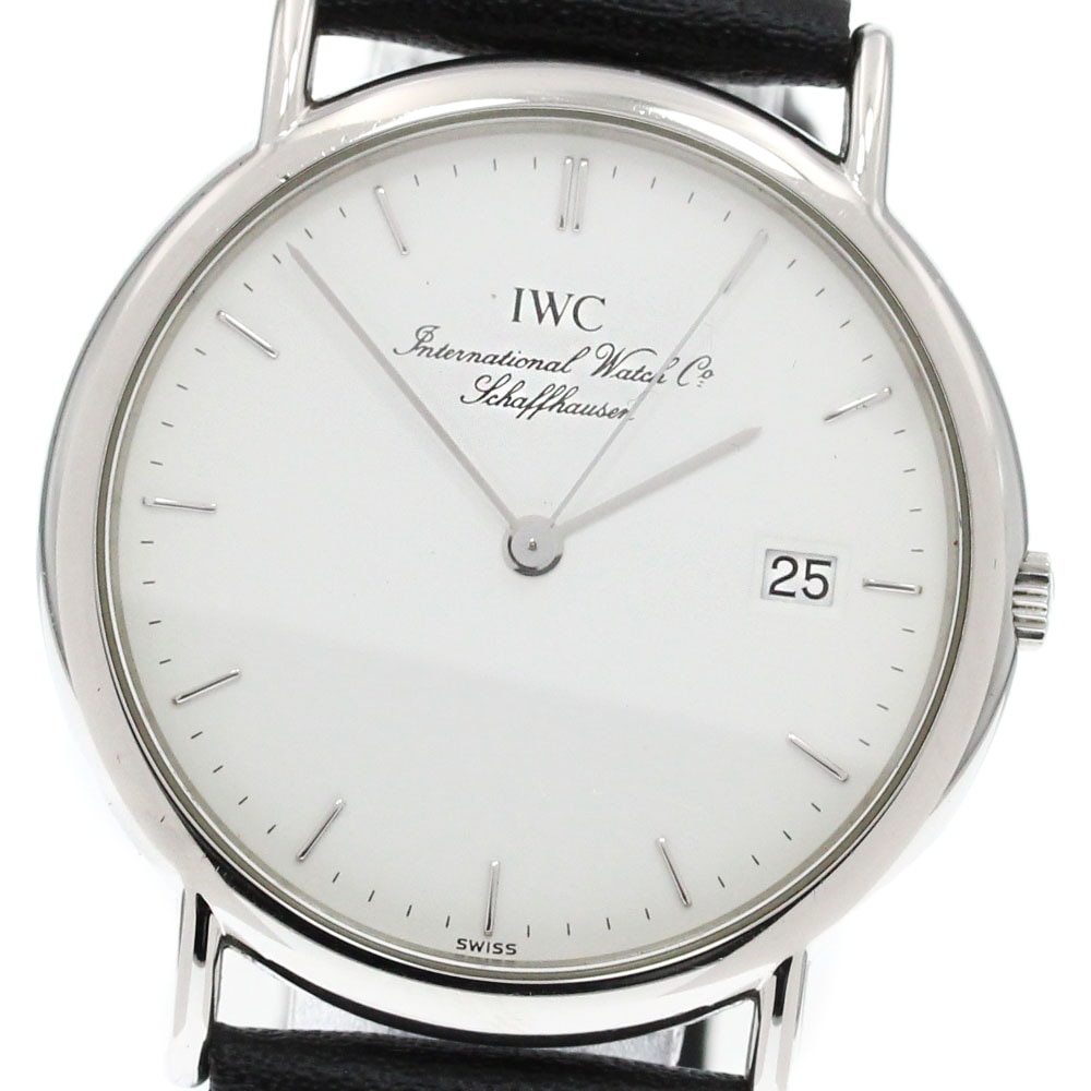 IWC IWC SCHAFFHAUSEN IW351311 ポートフィノ デイト 自動巻き メンズ 良品 _862398【中古】