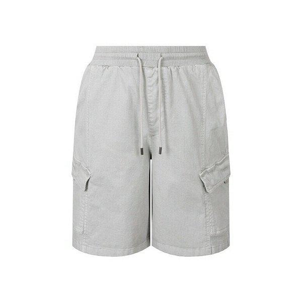 【メンズ】コットンガーメントダイイング 斜めポケット5分丈パンツ (B252PT293P) (P003686420)