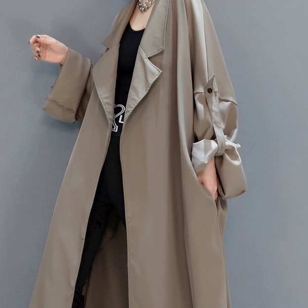 アウター コート ロングコート ジャケット 上着 ロング丈 袖付き 長袖 半袖 2way 襟付き 前開き ポケット バックシャン 薄手かわいい 大人可愛い きれいめ シンプル 大人 上品 おしゃれ