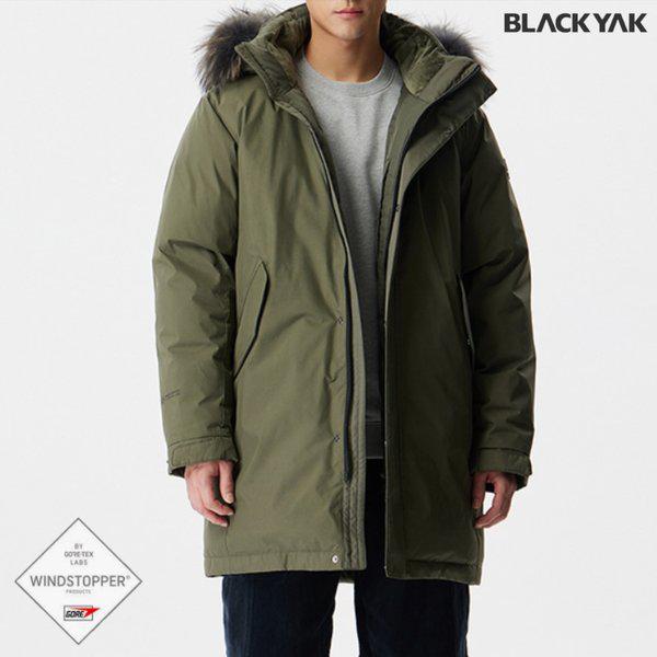 25年 F/W 新商品 メンズ ハンガリーグース 80/20 ロングパディング ゴア ウインドストッパー ヒマ WSP ロングダウンジャケット 1BYPAWU002