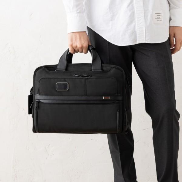 ビジネスバッグ アルファ スリム3ウェイブリーフ ブラック メンズ 02603182D3 117346 1041
