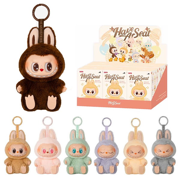 【正規品 Labubu マカロン ぬいぐるみ 未開封2箱セット Qoo10] LABUBU 公式正規品POP MART LABUBU