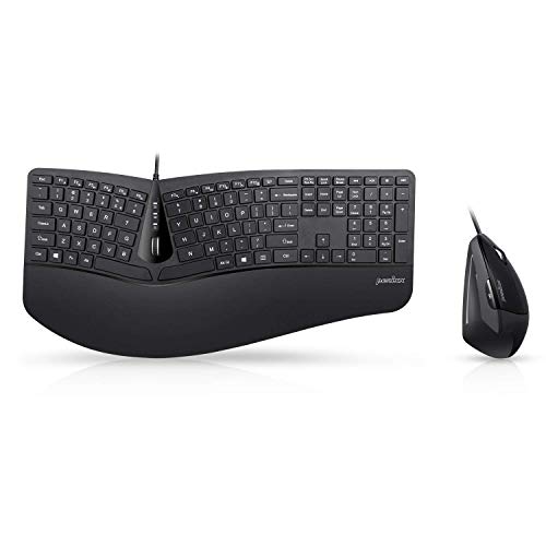 Perixx ぺリックス PERIDUO-505 エルゴノミクスキーボード 垂直型 マウスセット 有