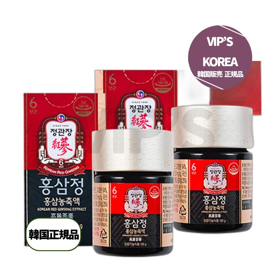 紅参錠100g2p+ショッピングバッグ 2セット