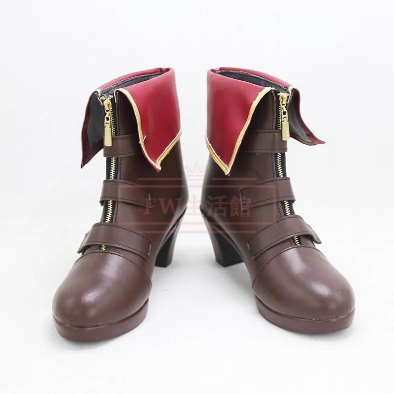 【新品開催 即納】バーチャルYouTuber VTuber ホロライブ 宝鐘マリン コスプレ靴 コスプレブーツ cos靴 仮装 変装 コスチューム