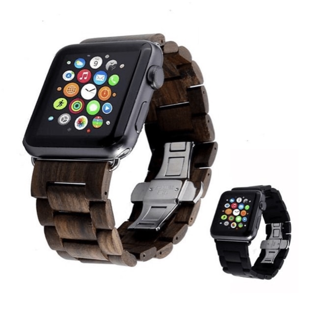 木材アップルウォッチ バンド 38 40 42 44mm
