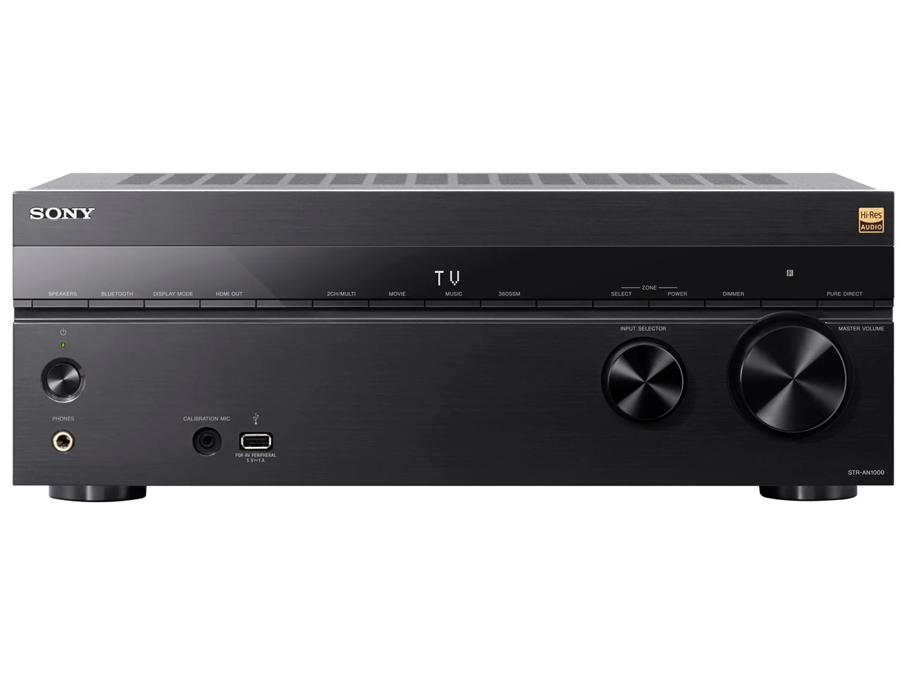 SONY AVアンプ ハイレゾ Bluetooth WiFi 7.1ch STR-AN1000