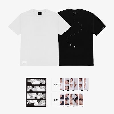 アイドル THE BOYZ ZENERATION T SHIRT THE BOYZ - T-Shirt [WORLD TOUR : ZENERATION2 Official MD