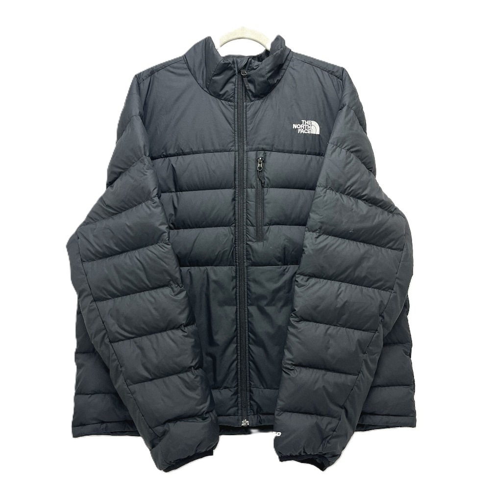 THE NORTH FACE ザ・ノースフェイス ダウンジャケット ロゴ アウター アパレル ダウン ナイロン ブラック