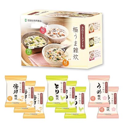 カロリースマート極うま雑炊・極うまにゅうめん(16食入