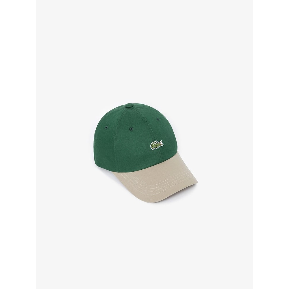 LACOSTE パブリックカラーブロックベースボールキャップ RK252E-54G 132 Q2NRK252E-54G132