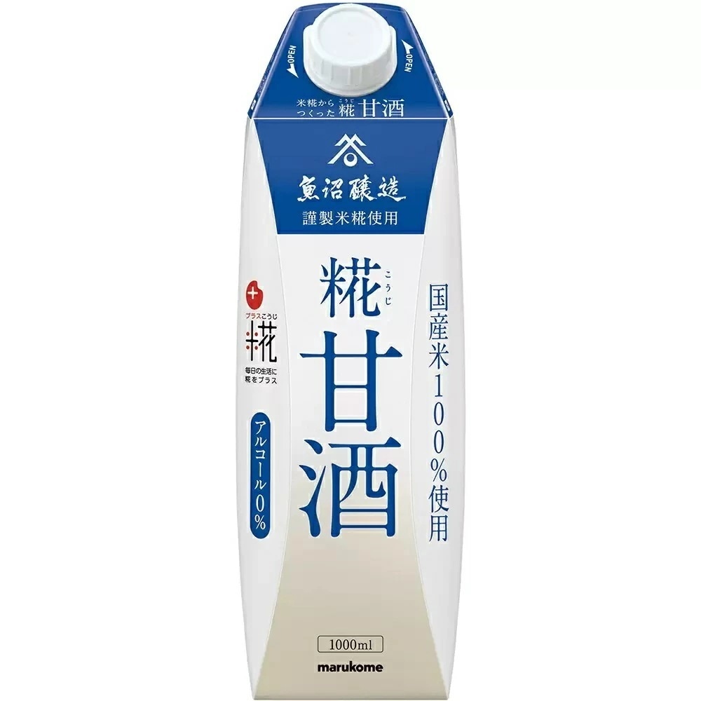 マルコメ プラス糀 糀甘酒 LL 1000ml 1L × 3ケース/18本
