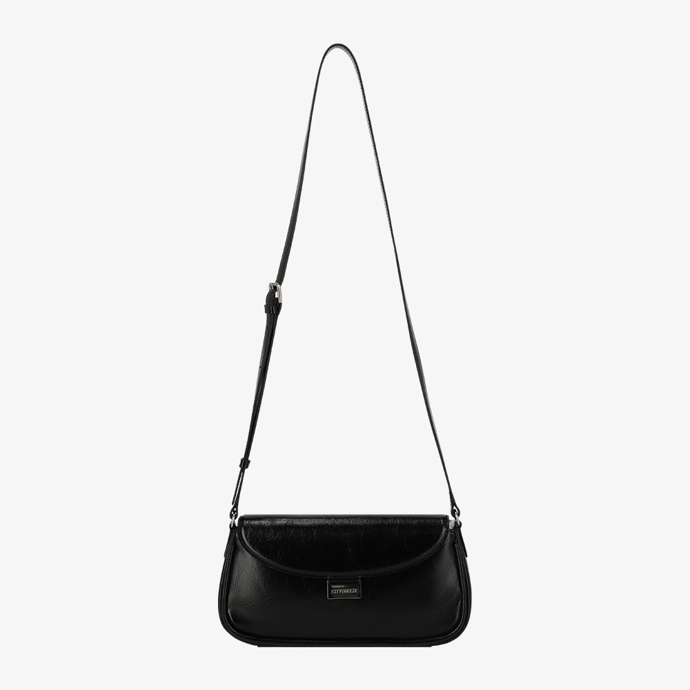 シティブリーズシティフラップミニショルダー_ブラック