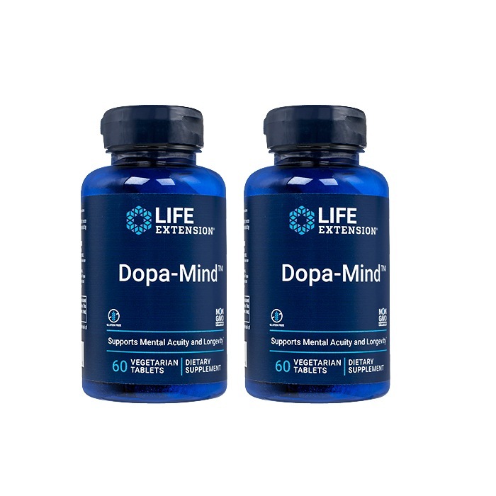 ドーパマインド 60錠 2本 ライフエクステンション LifeExtension Dopa-Mind LE ドーパミン グリーンオート麦 海外発送便商品 日時指定不可