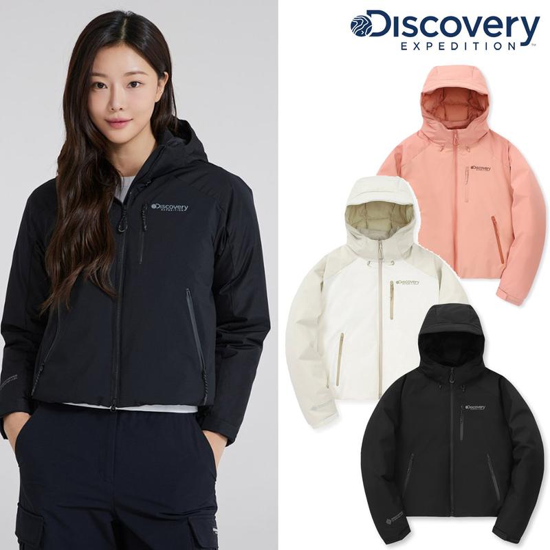 [24F/W] DWDJ9E046 女性ベルゲン ゴアテックス ウインドストッパー クロップ グースダウン ショートパディング ジャケット 17,412円