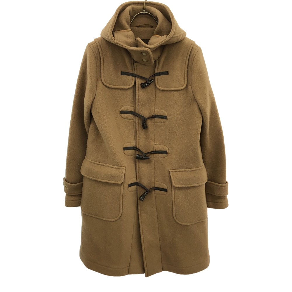 英国製 ウール ダッフルコート 36 ブラウン系 メンズ