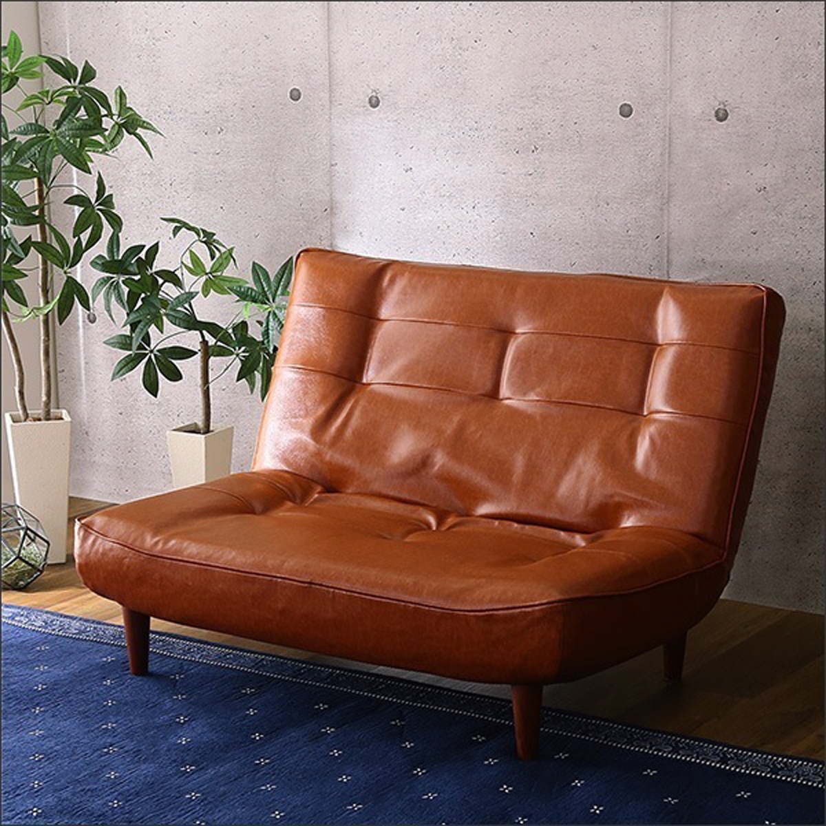 2P リクライニング ヴィンテージソファ 二人掛け ソファ ソファー クライニング ポケットコイル