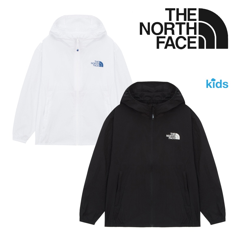 [NJ3LR13] KIDS TAILWIND HOODIE 撥水 防風 軽量 フード付き 子ども用 さっと羽織れる 通学や外遊びに 収納しやすい シンプル配色 ロゴワンポイント 快適
